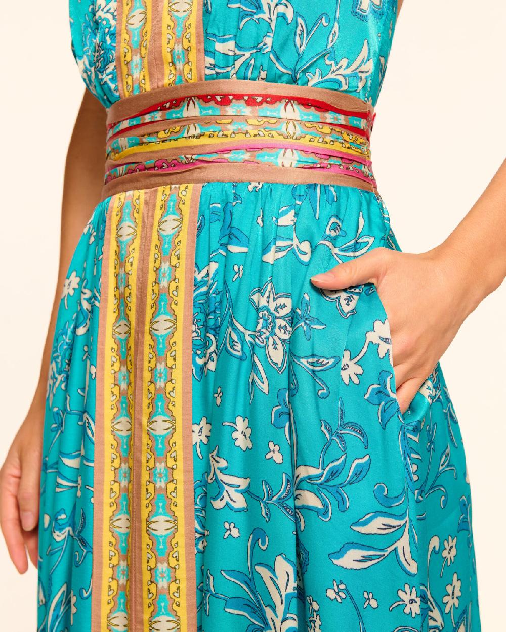 Ramy Brook Georgina Halter Maxi Dress