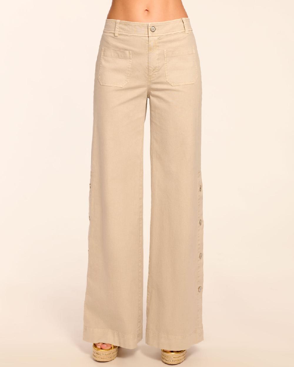 ramy brook Giselle Canvas Wide Leg Pant
