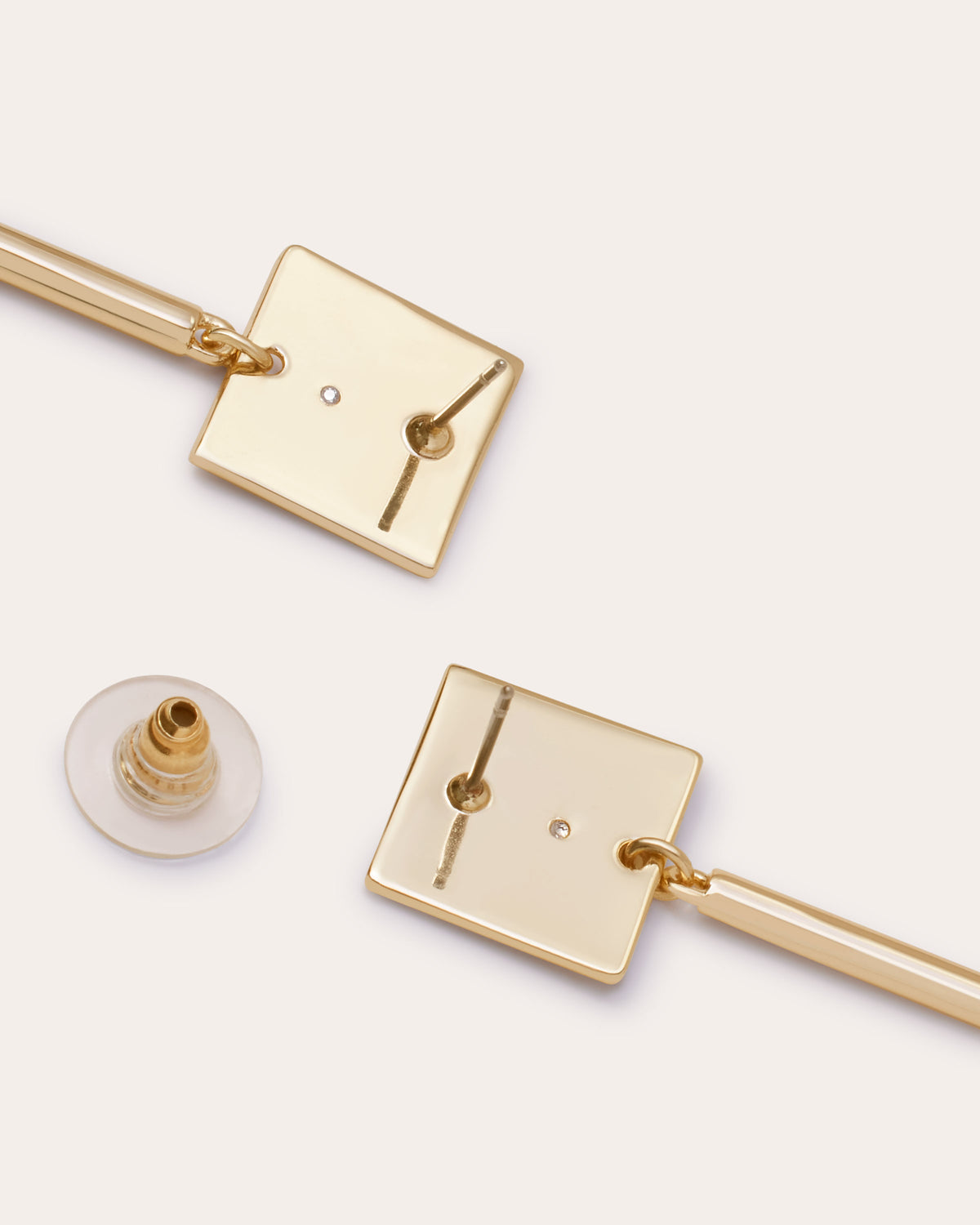 Ramy Brook Halla Geometric Square Earrings