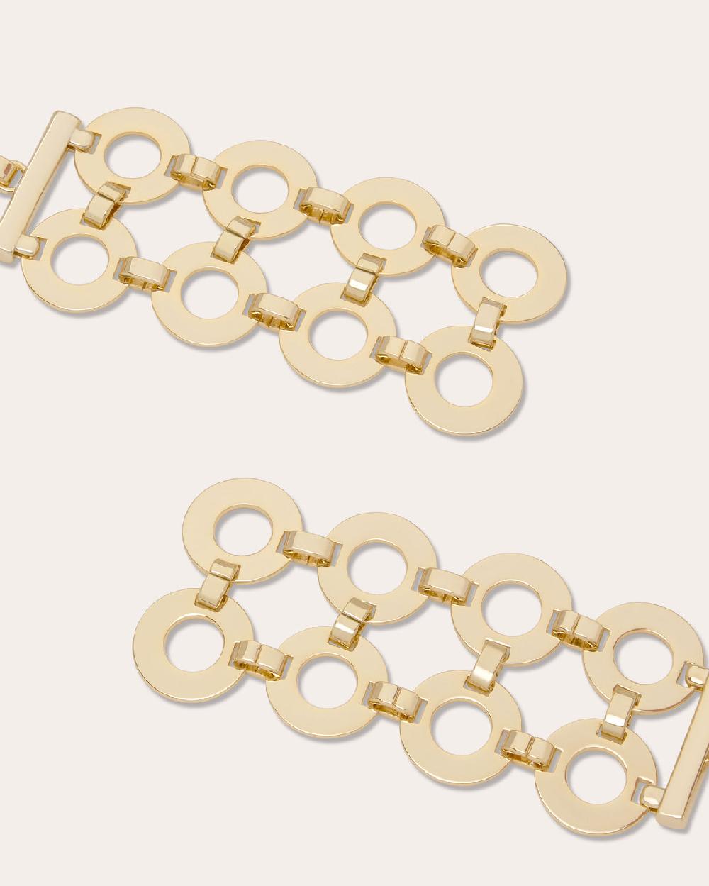 Ramy Brook Helen Link Statement Earrings