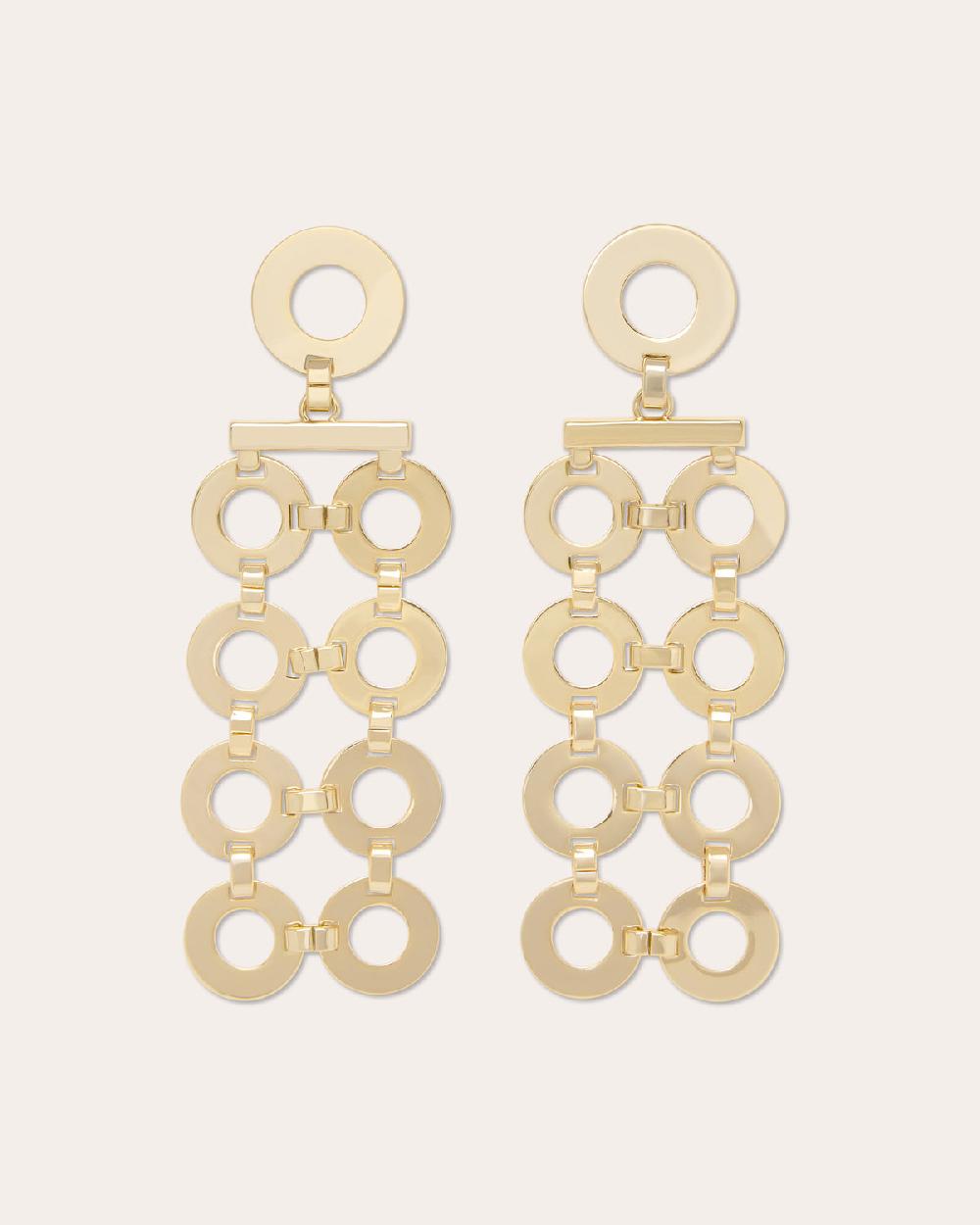 Ramy Brook Helen Link Statement Earrings