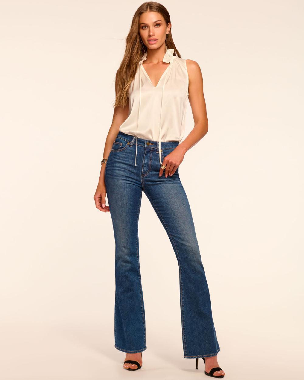 Ramy Brook Helena 5-Pocket Flare Jean