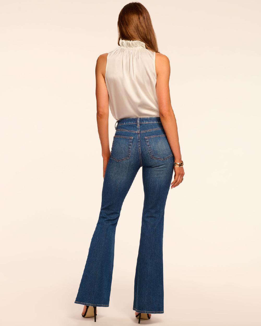 Ramy Brook Helena 5-Pocket Flare Jean