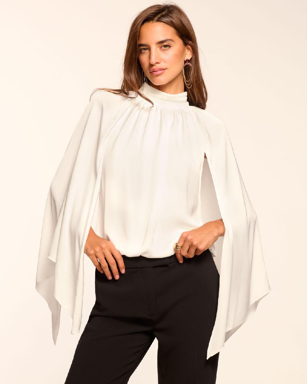 ramy brook Howard Cape Long Sleeve Top