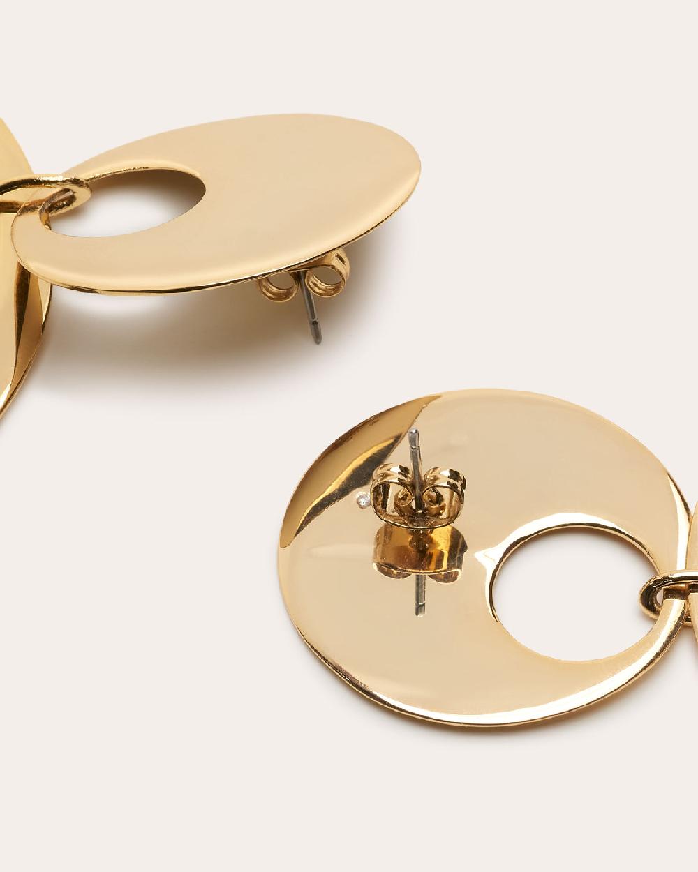 Ramy Brook Ira Stacked Circular Earrings