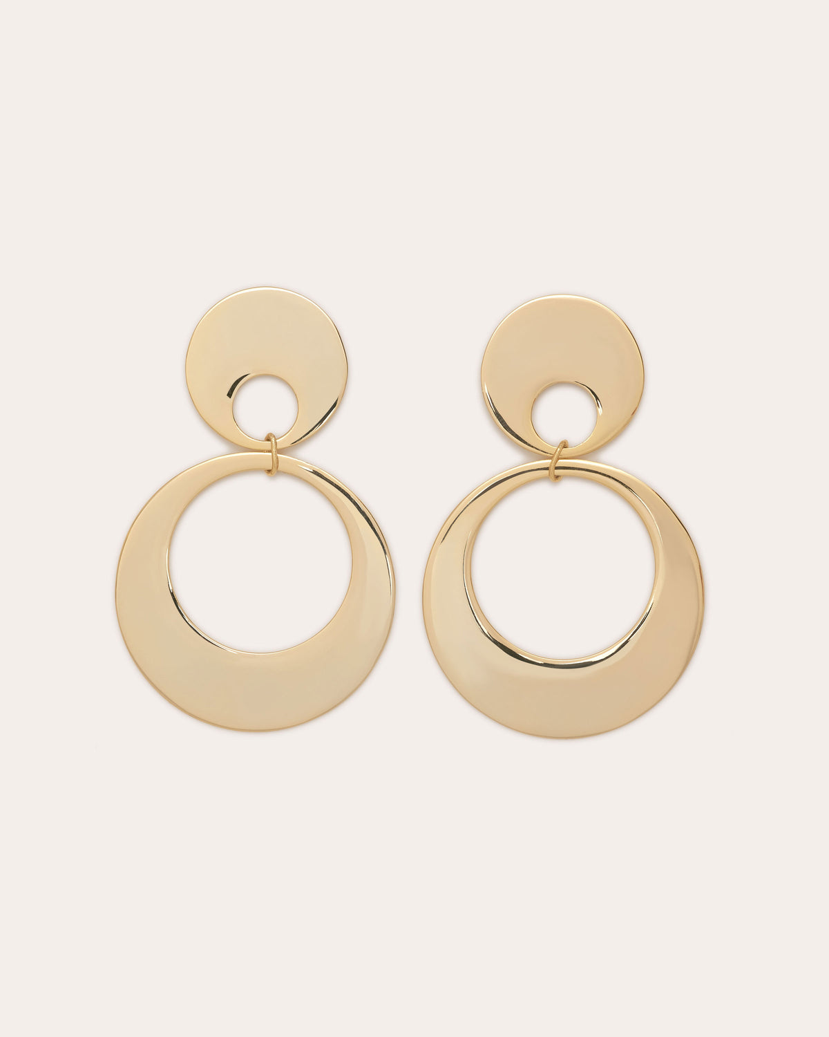 ramy brook Ira Stacked Circular Earrings