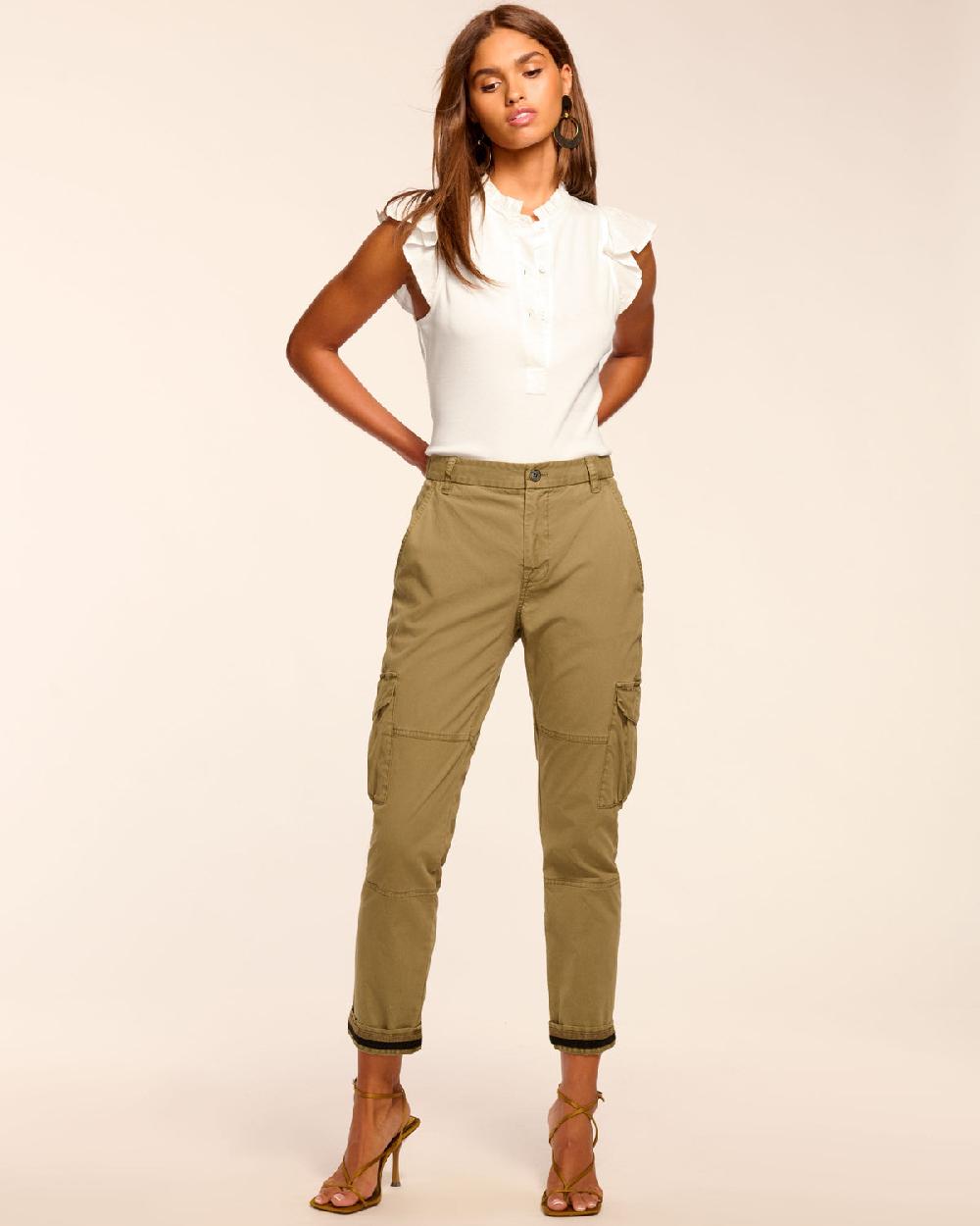 Ramy Brook Isabelle Canvas Ankle Length Pant