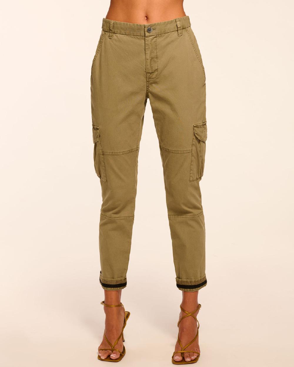 ramy brook Isabelle Canvas Ankle Length Pant