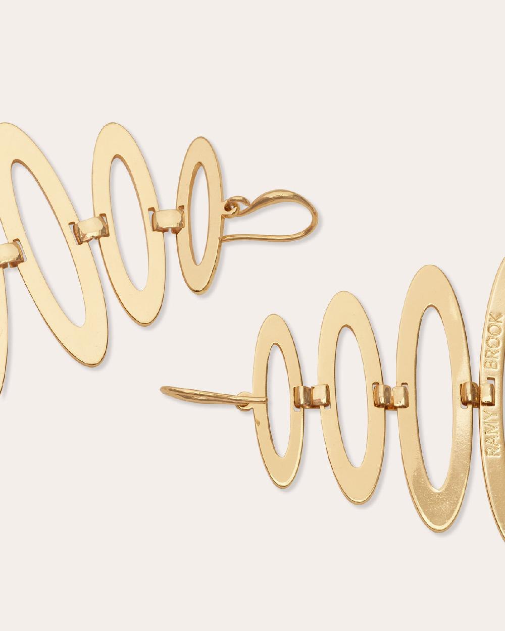 Ramy Brook Jazmine Oval Earrings