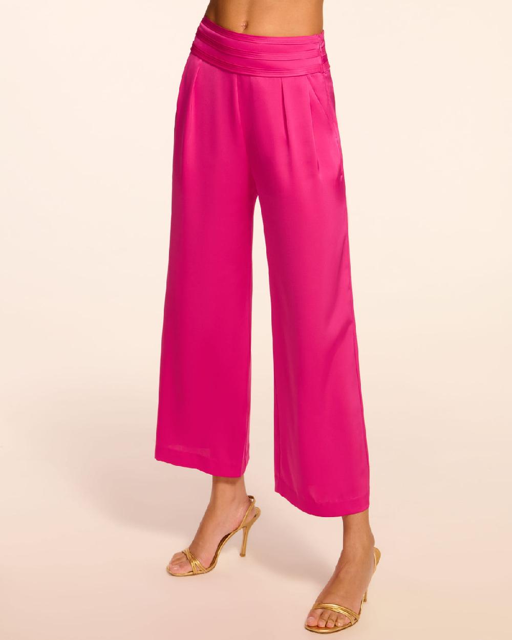 Ramy Brook Joss Cropped Wide Leg Pant