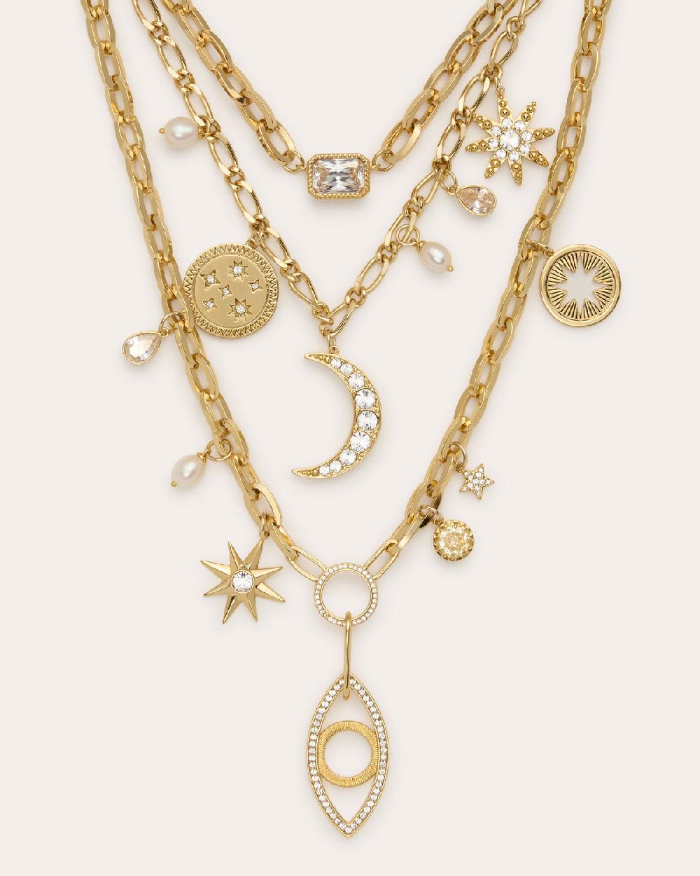 Ramy Brook Kahleah Layered Charm Necklace