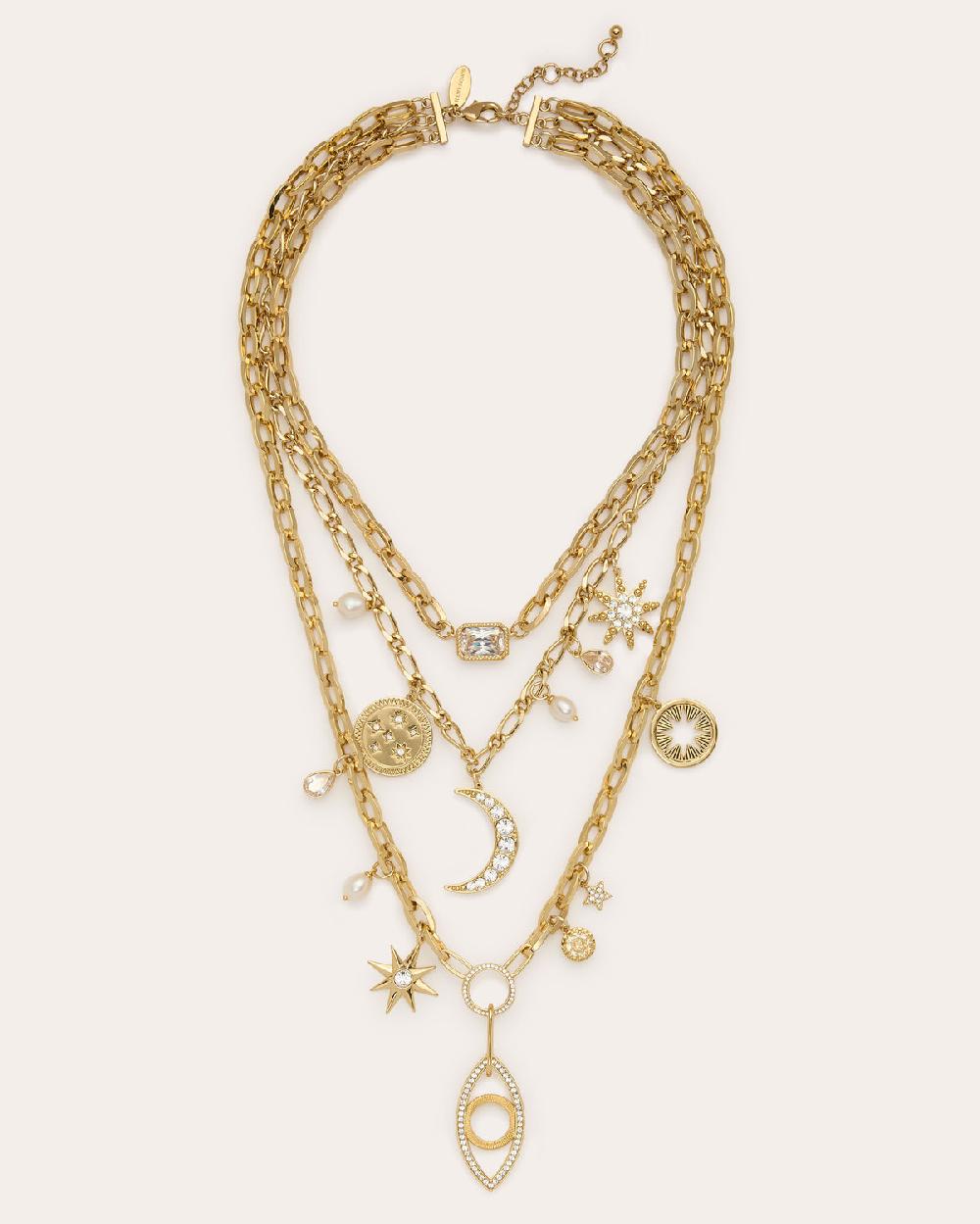 ramy brook Kahleah Layered Charm Necklace