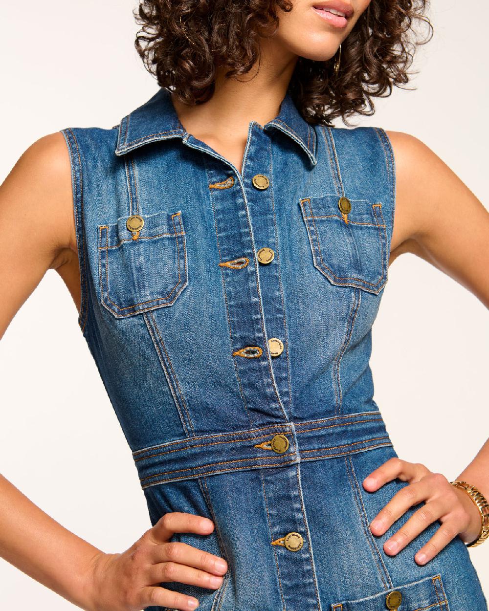 Ramy Brook Katalina Denim Mini Dress