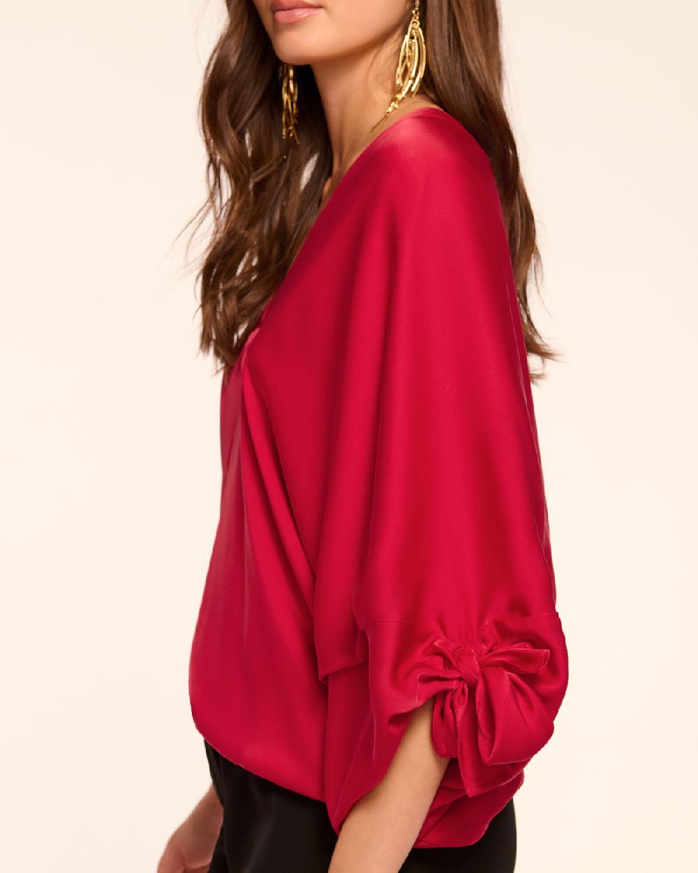 Ramy Brook Krista V-Neck Blouse