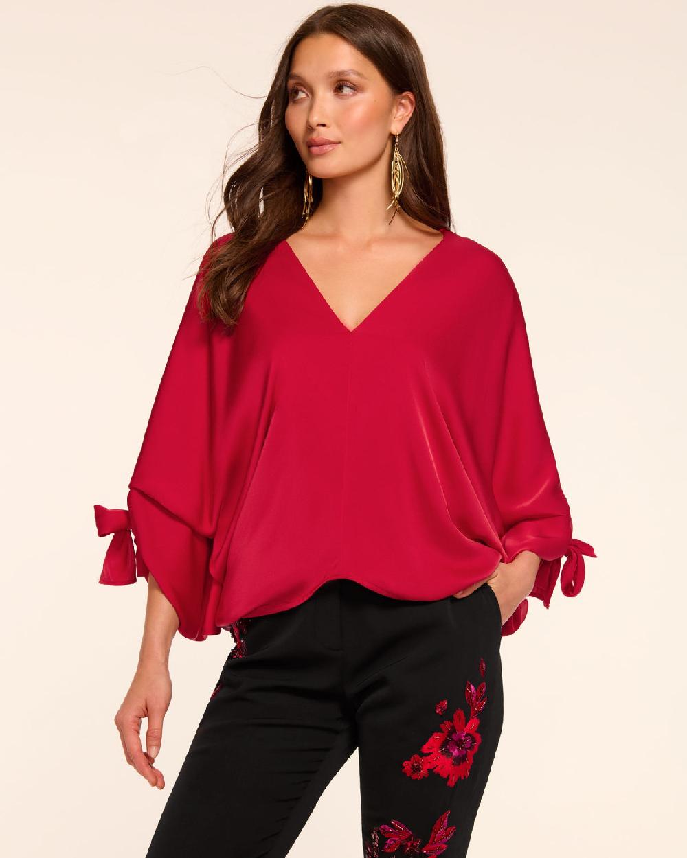 ramy brook Krista V-Neck Blouse