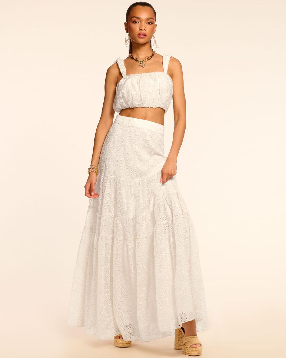 Ramy Brook Lane Eyelet Crop Top