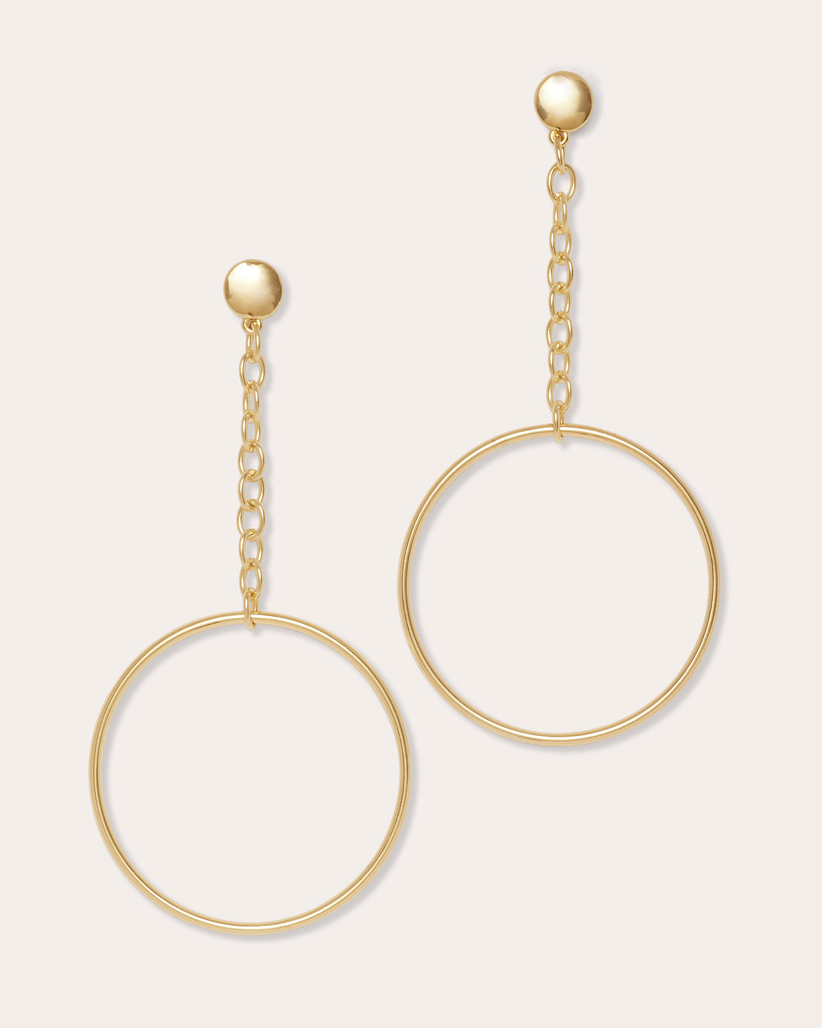 Ramy Brook Lea Teardrop Hoop Earrings
