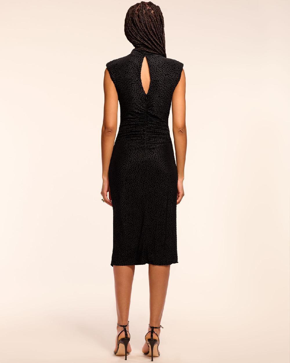 Ramy Brook Lee Velvet Burnount Midi Dress