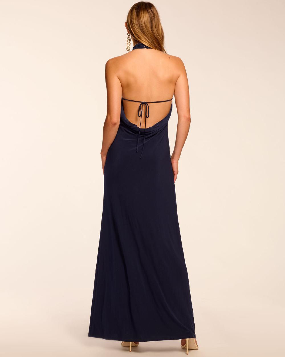 Ramy Brook Leora Jersey Halter Maxi Dress