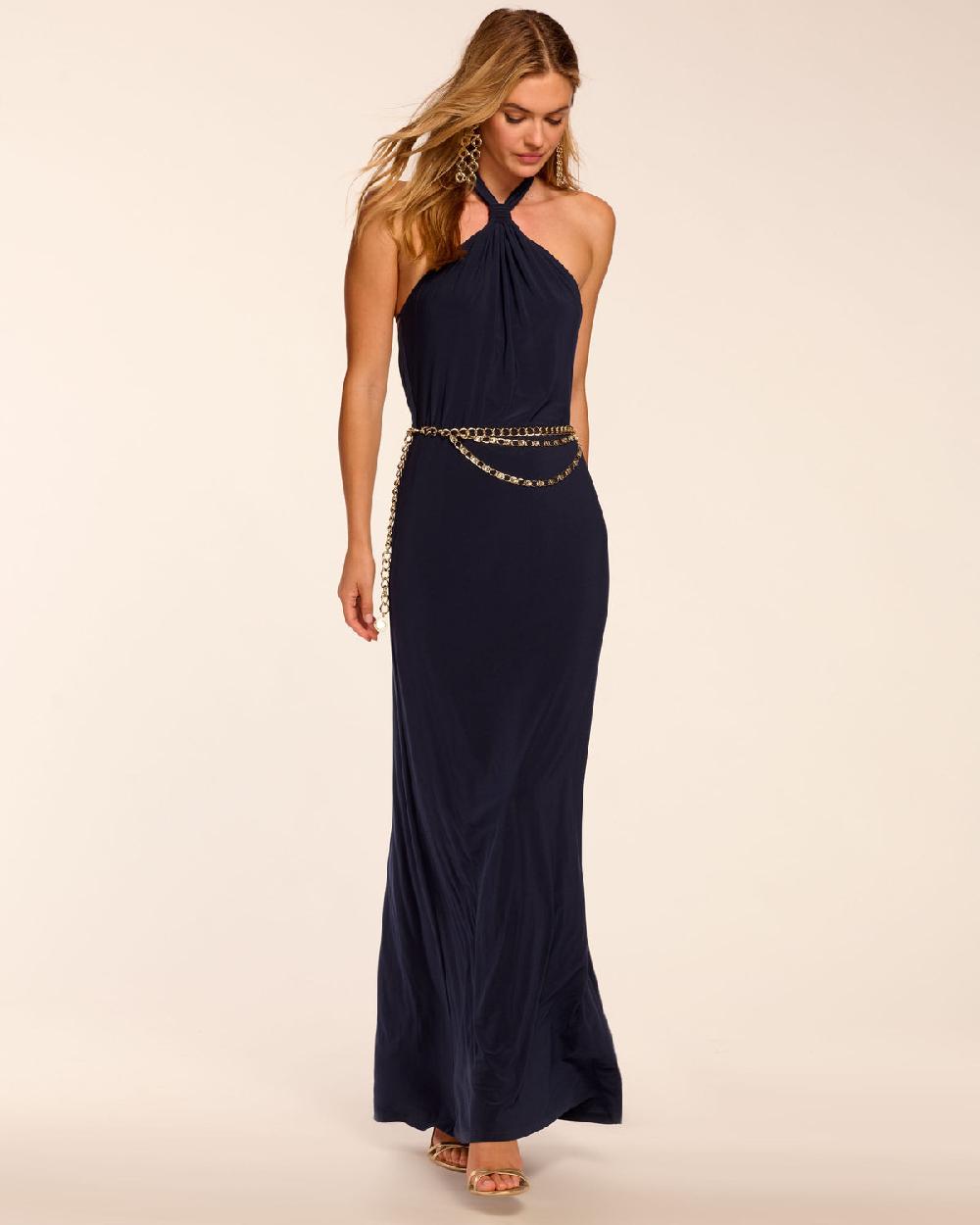 ramy brook Leora Jersey Halter Maxi Dress
