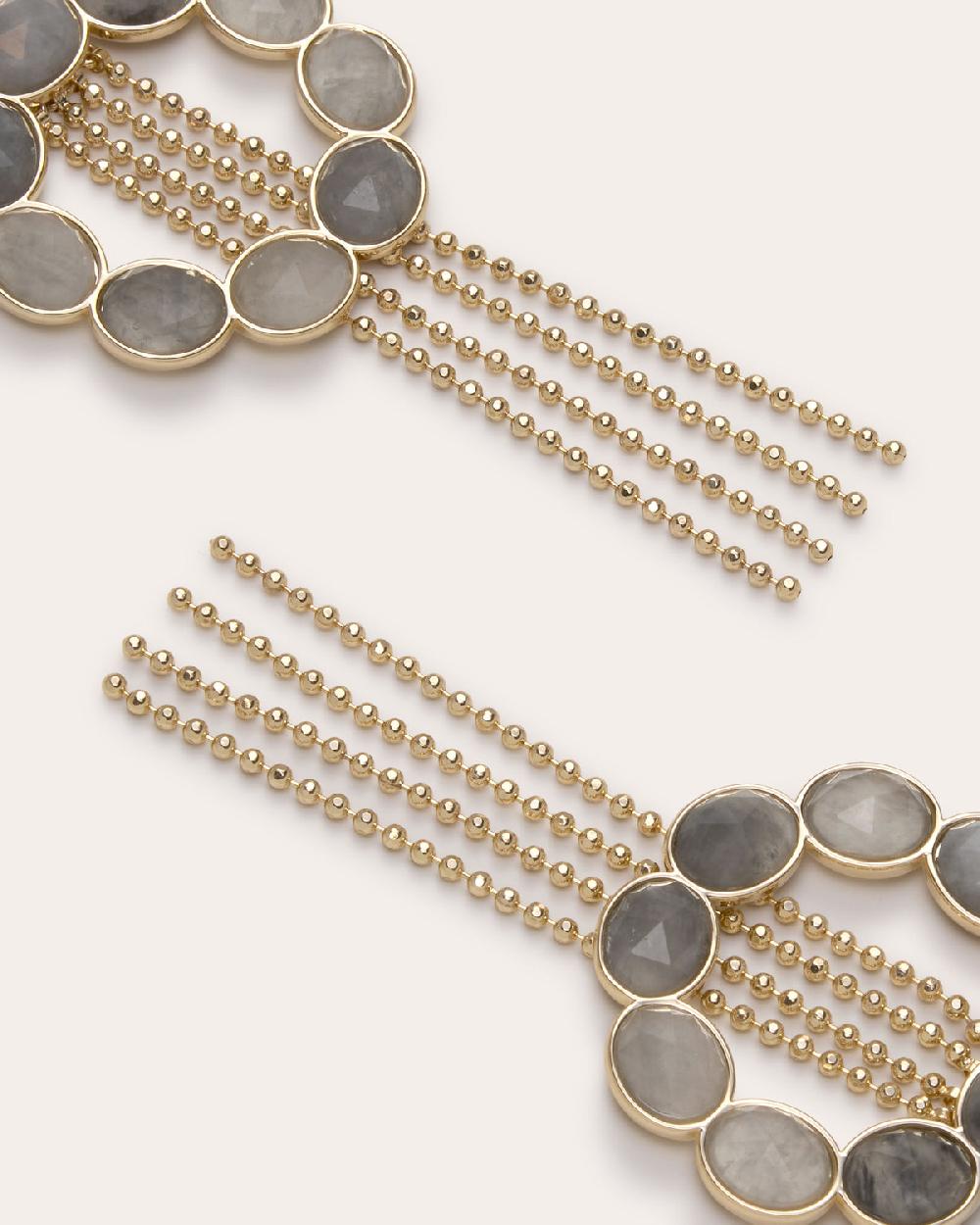 Ramy Brook Lizza Smoky Quartz Earrings