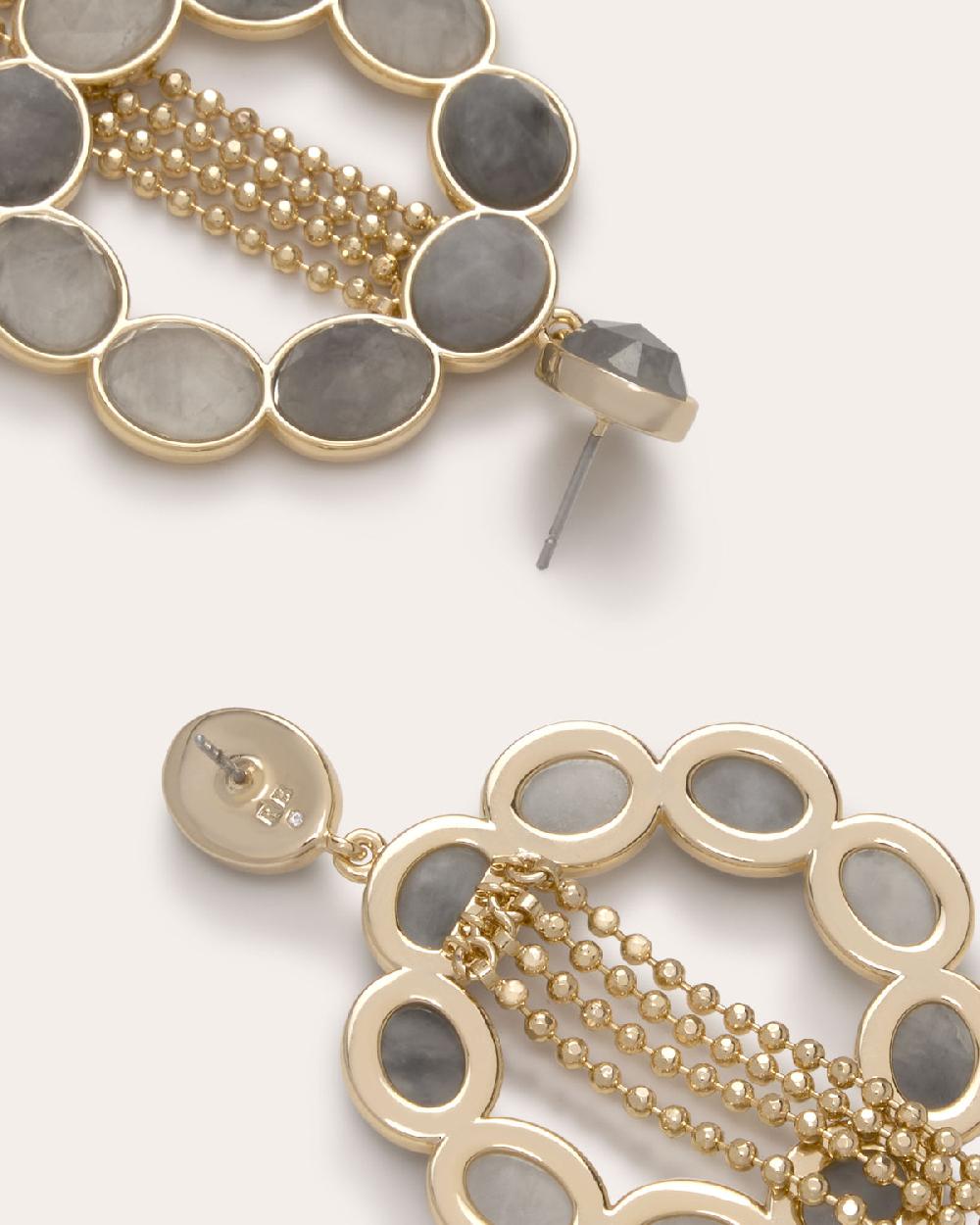 Ramy Brook Lizza Smoky Quartz Earrings