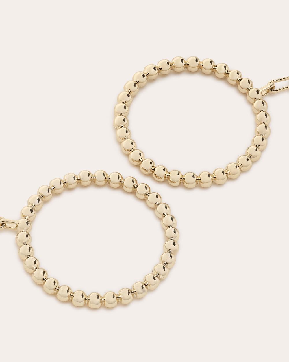 Ramy Brook Lizzy Gemstone Hoop Earrings