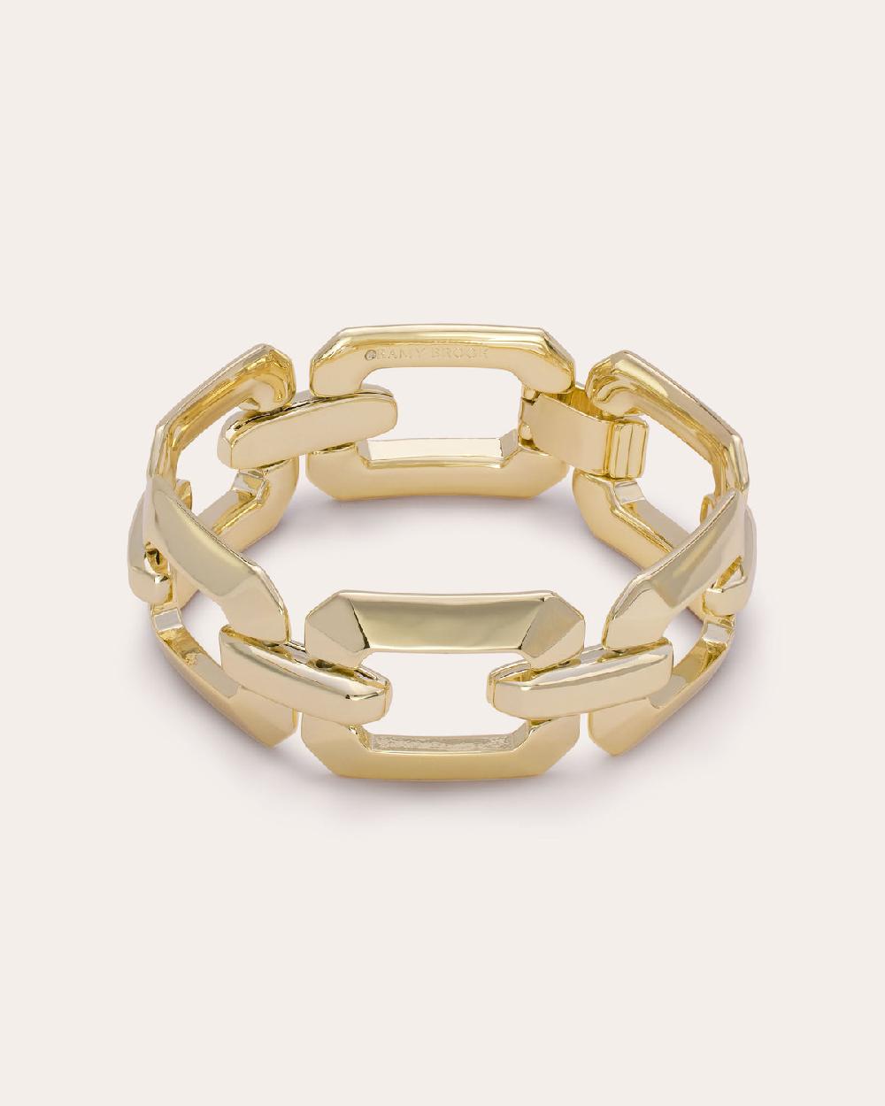 ramy brook Lucia Statement Buckle Bracelet