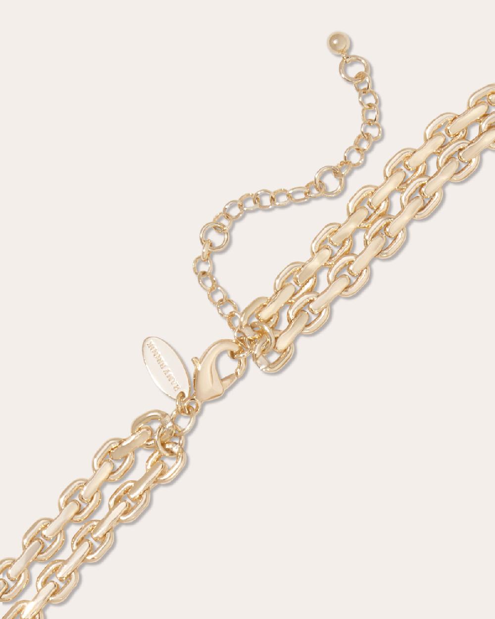 Ramy Brook Lucia Statement Buckle Necklace