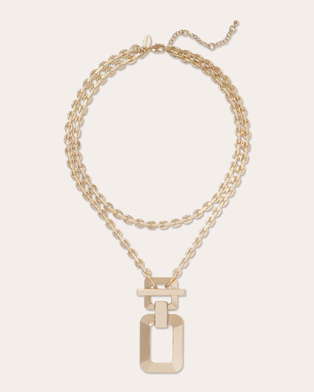 ramy brook Lucia Statement Buckle Necklace
