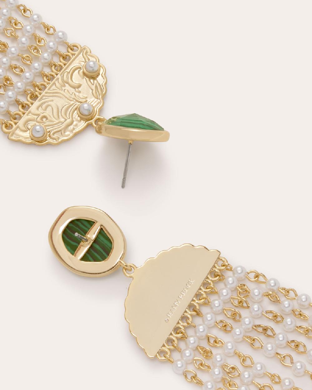 Ramy Brook Marcia Pearl Earrings