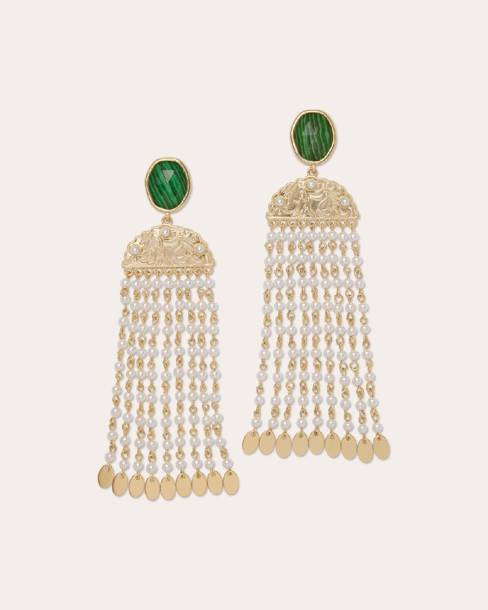 ramy brook Marcia Pearl Earrings
