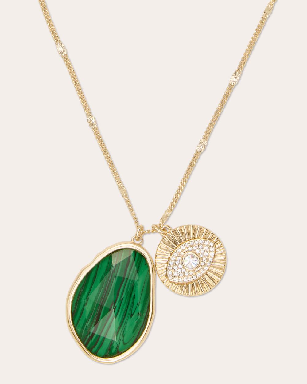 Ramy Brook Marcia Stone Charm Necklace