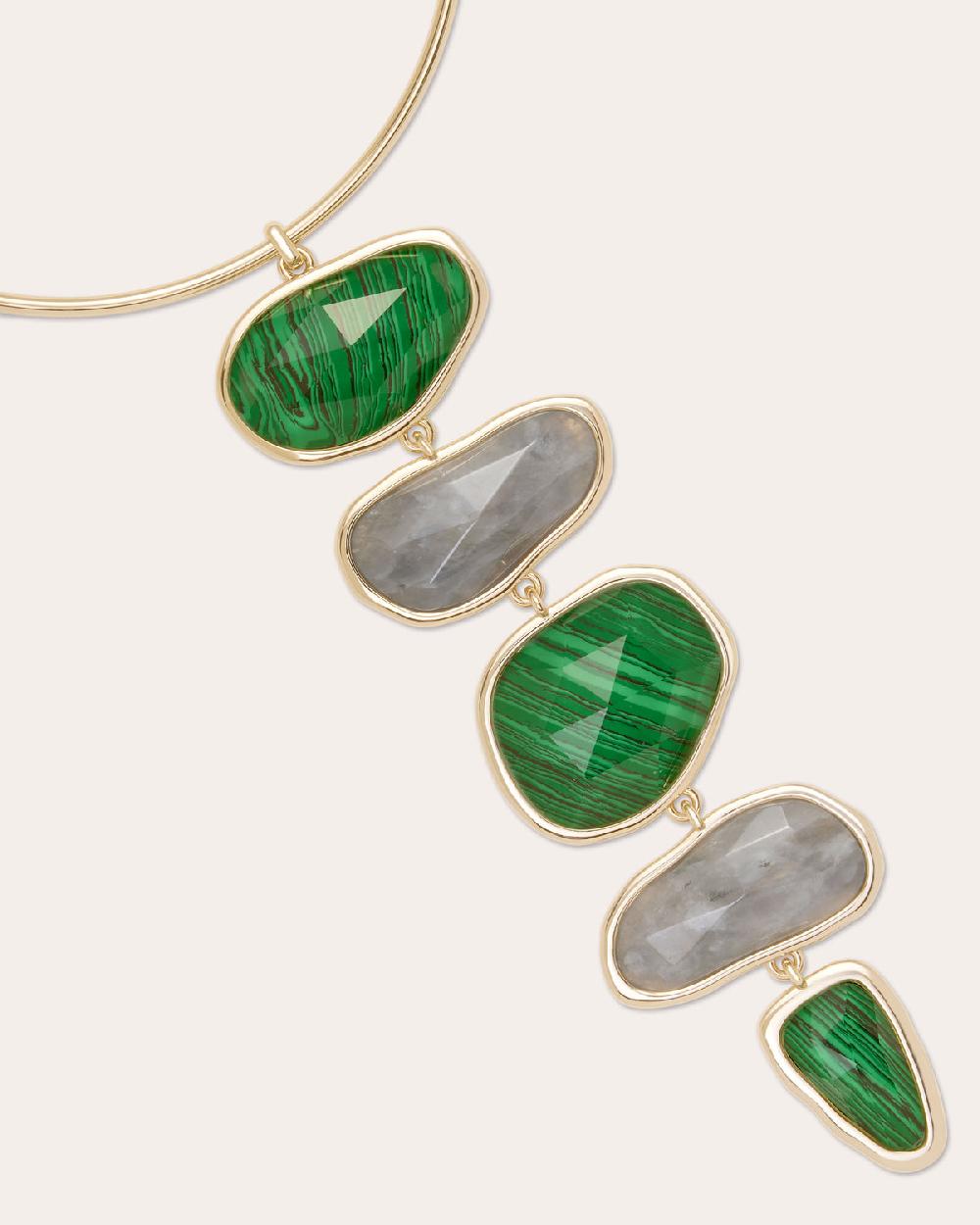 Ramy Brook Maria Layered Stone Necklace