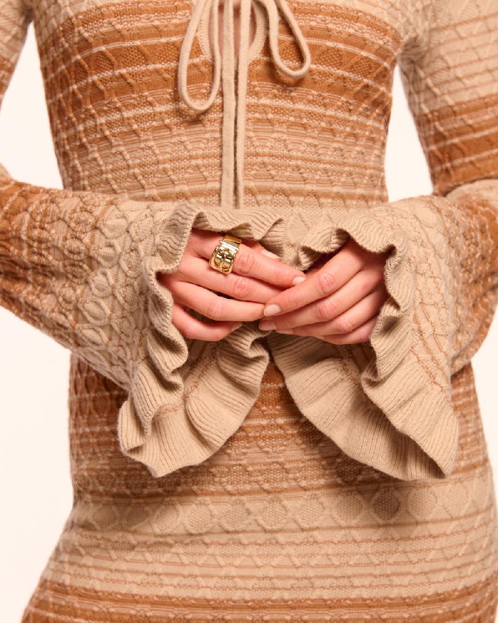 Ramy Brook Mary Wool Blend Mini Dress