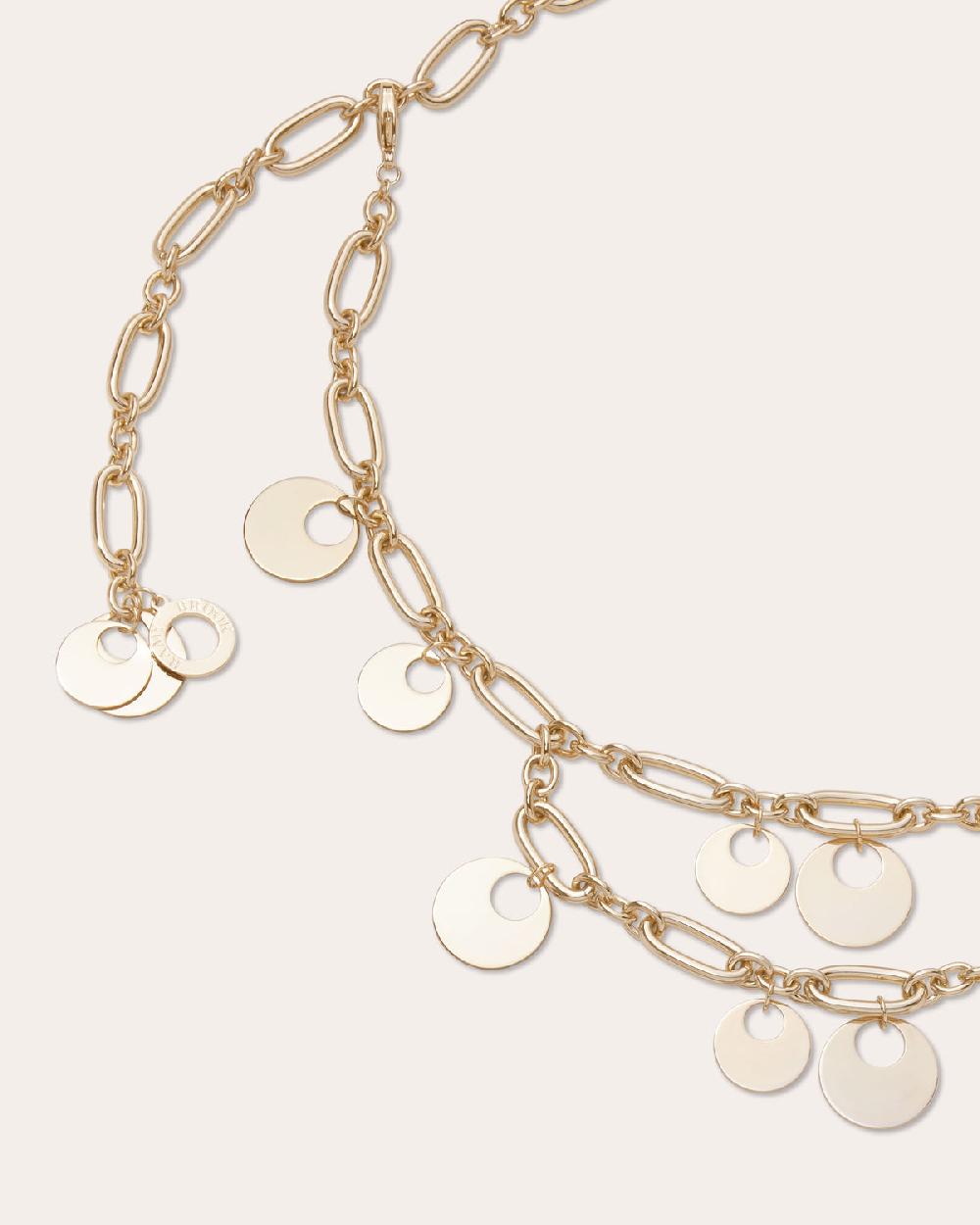 Ramy Brook Mckayla Paillette Charm Chain Belt