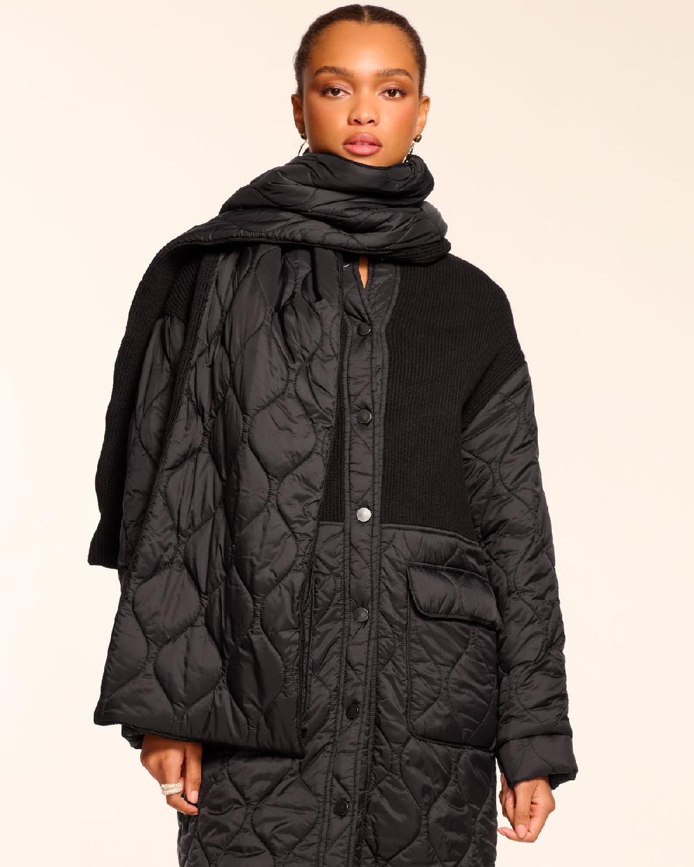 Ramy Brook Melanie Combo Puffer Coat