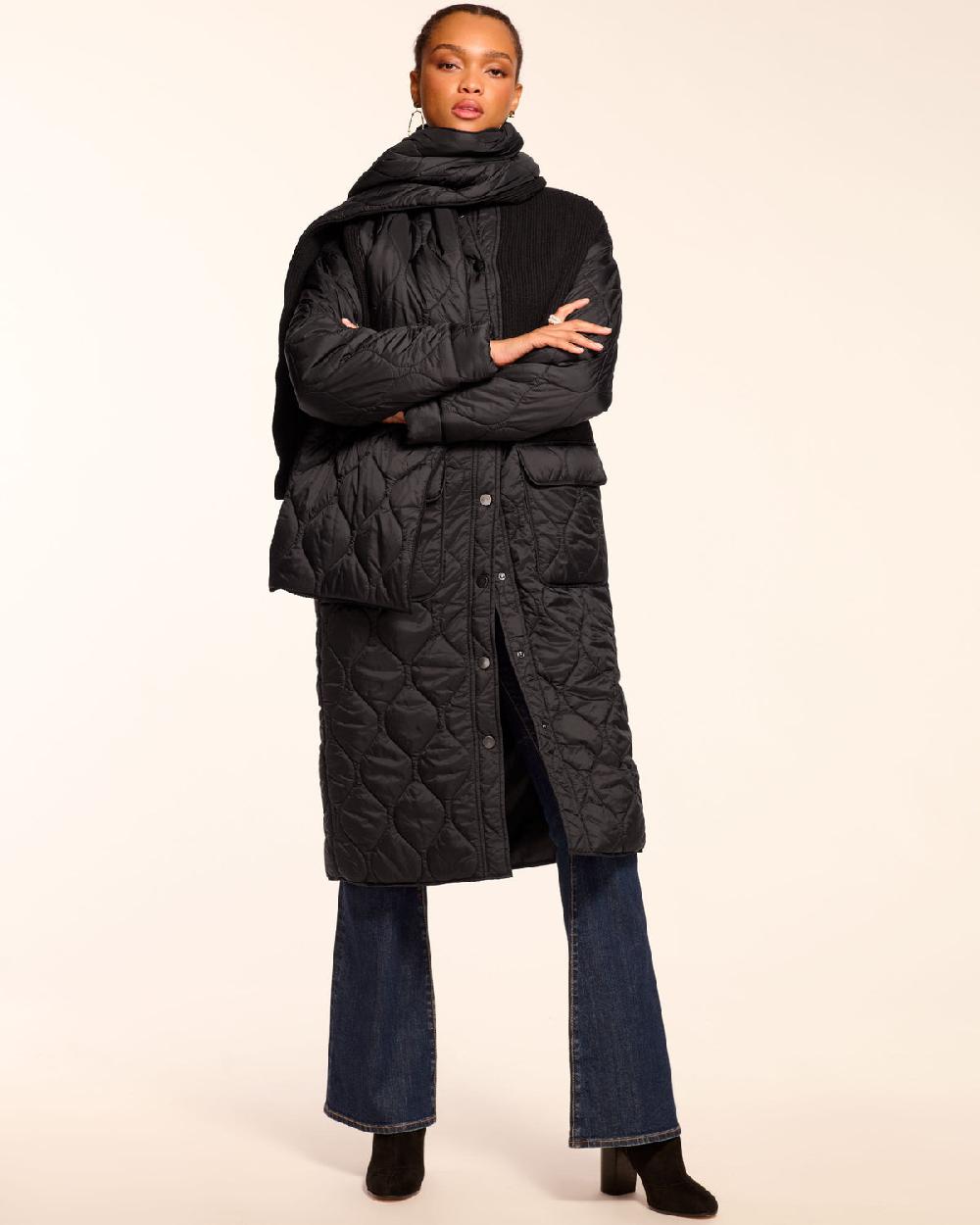 Ramy Brook Melanie Combo Puffer Coat