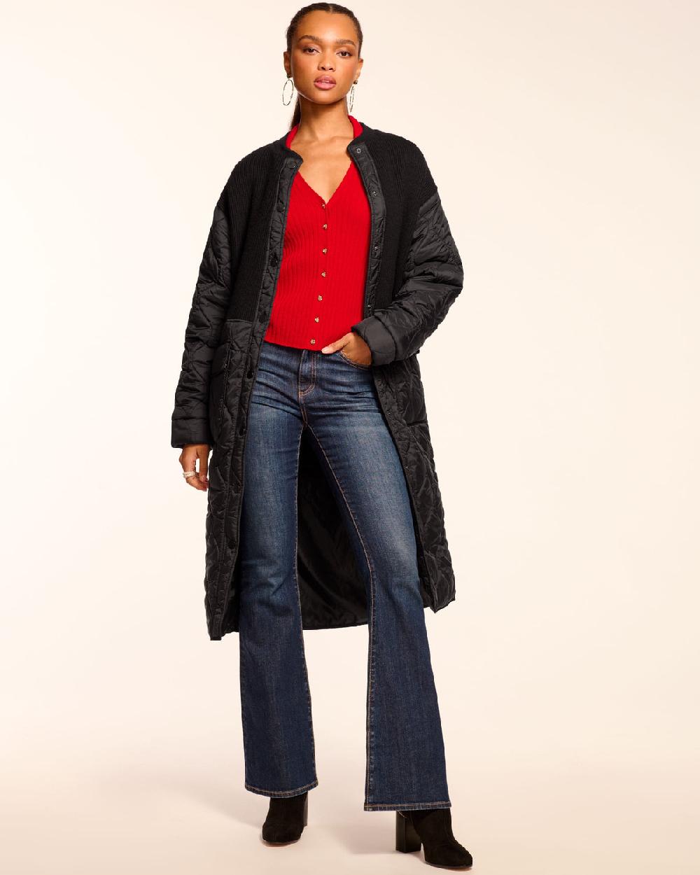 ramy brook Melanie Combo Puffer Coat