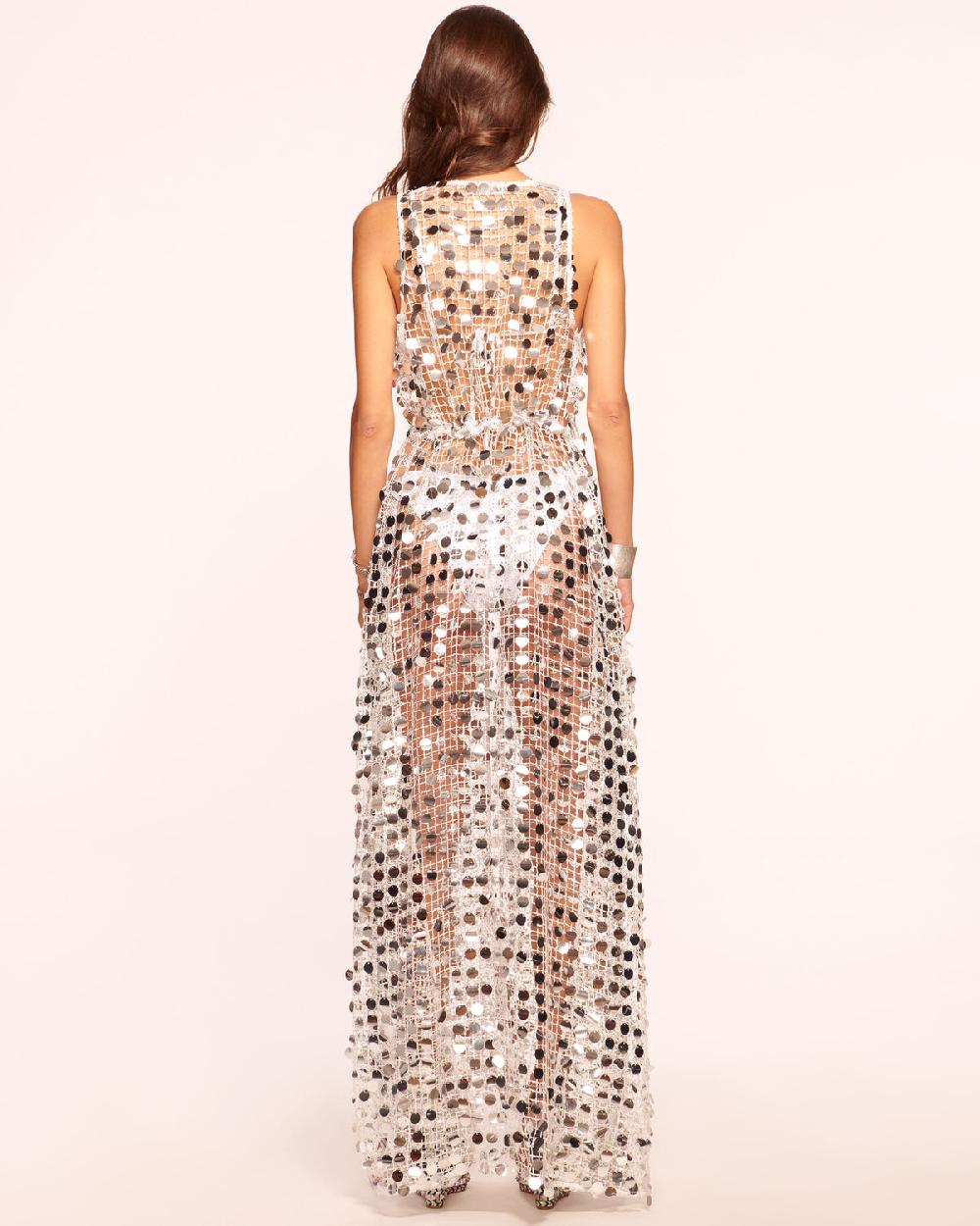 Ramy Brook Michaela Paillette Coverup Dress