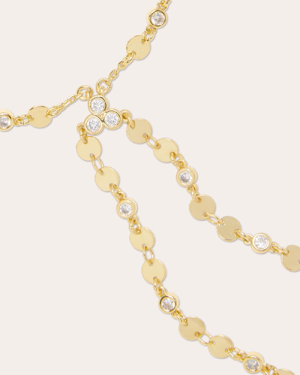 Ramy Brook Mila Sparkle Hand Chain