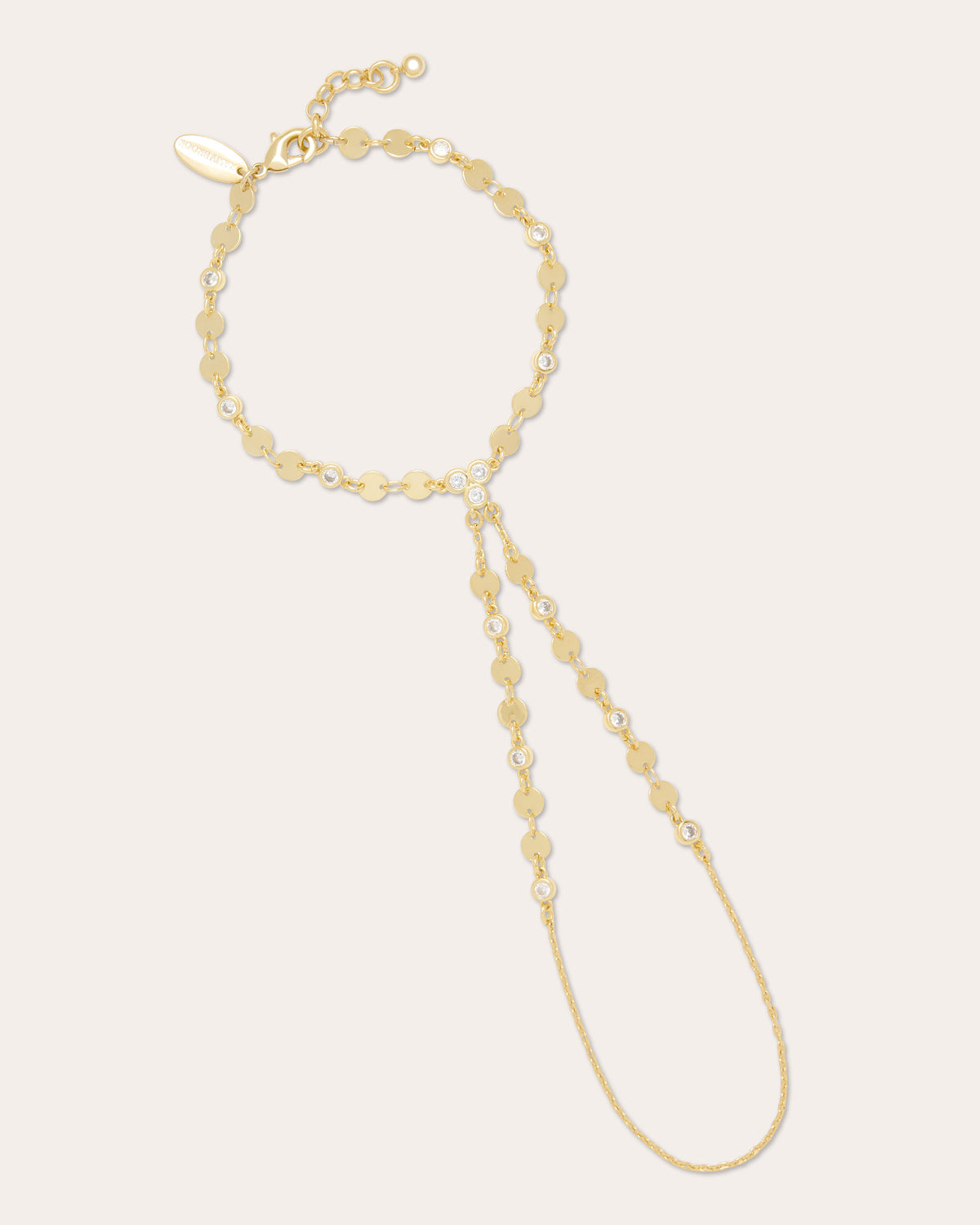 ramy brook Mila Sparkle Hand Chain