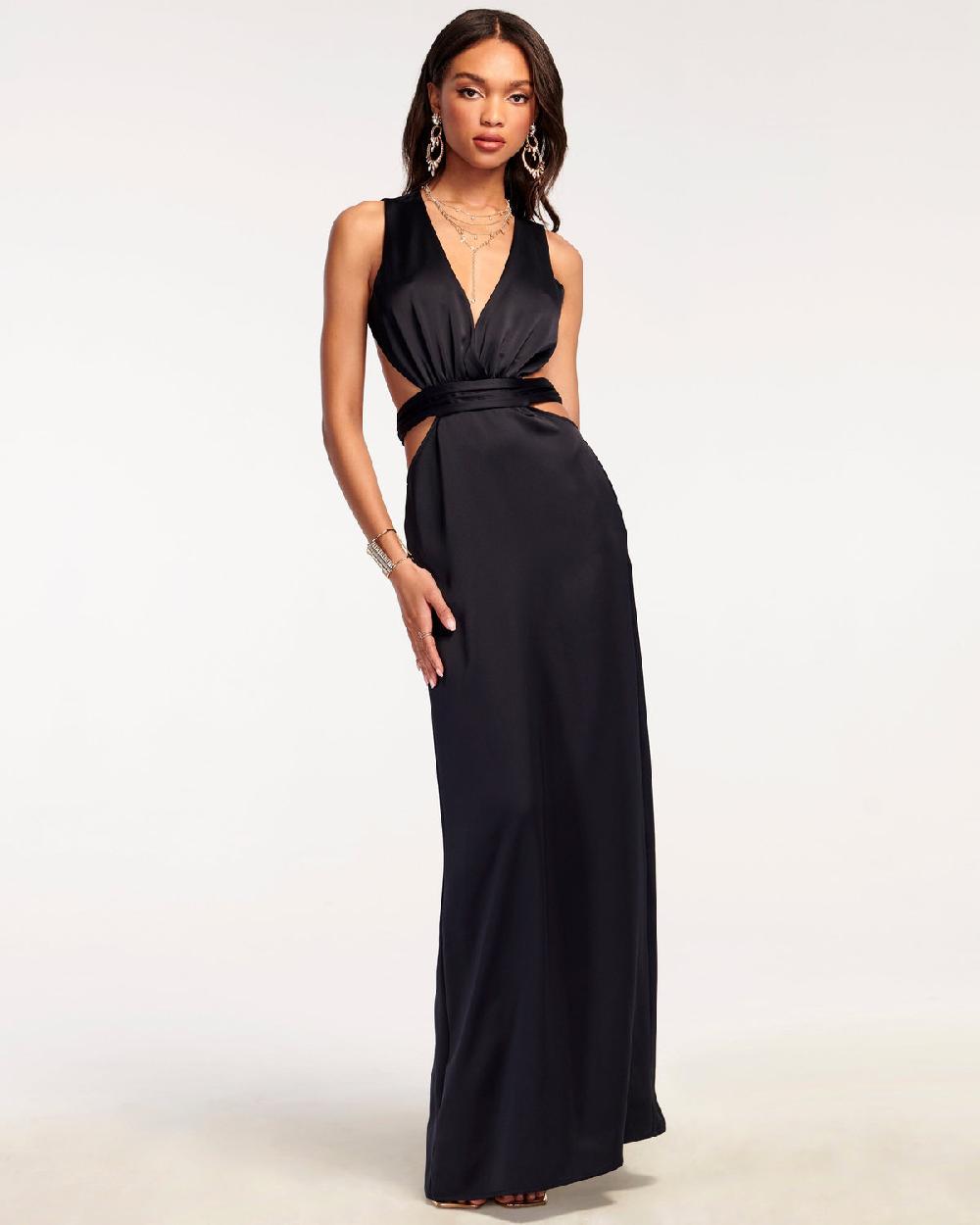 ramy brook Milan Open Back Gown