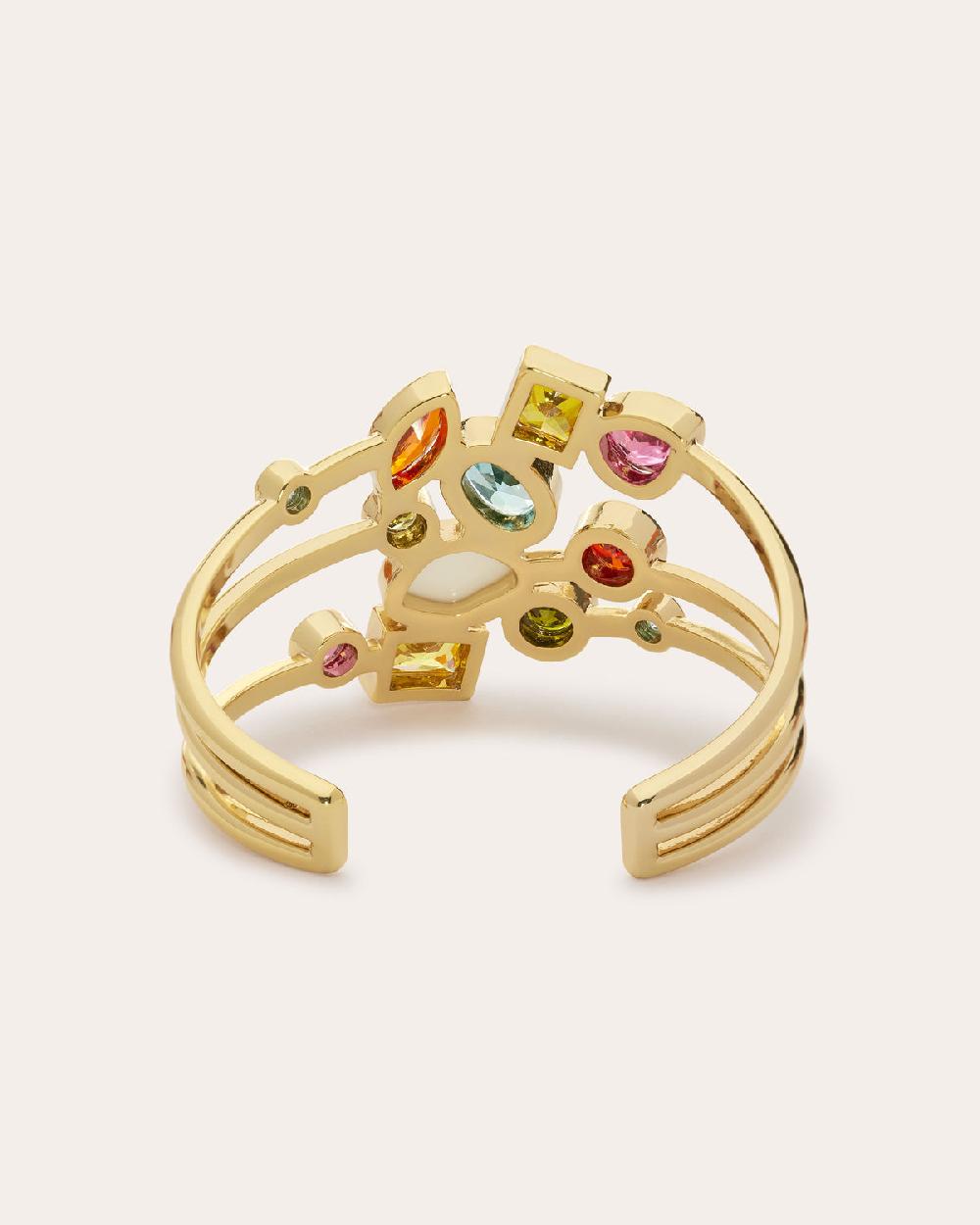 Ramy Brook Millie Multicolor Stone Cuff Bracelet