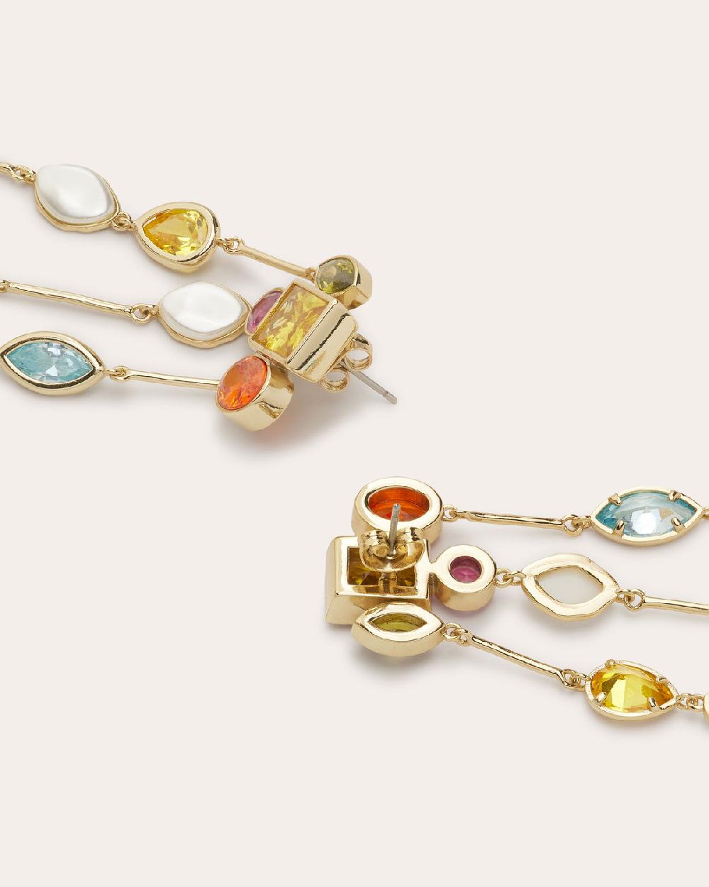 Ramy Brook Millie Multicolor Stone Earrings