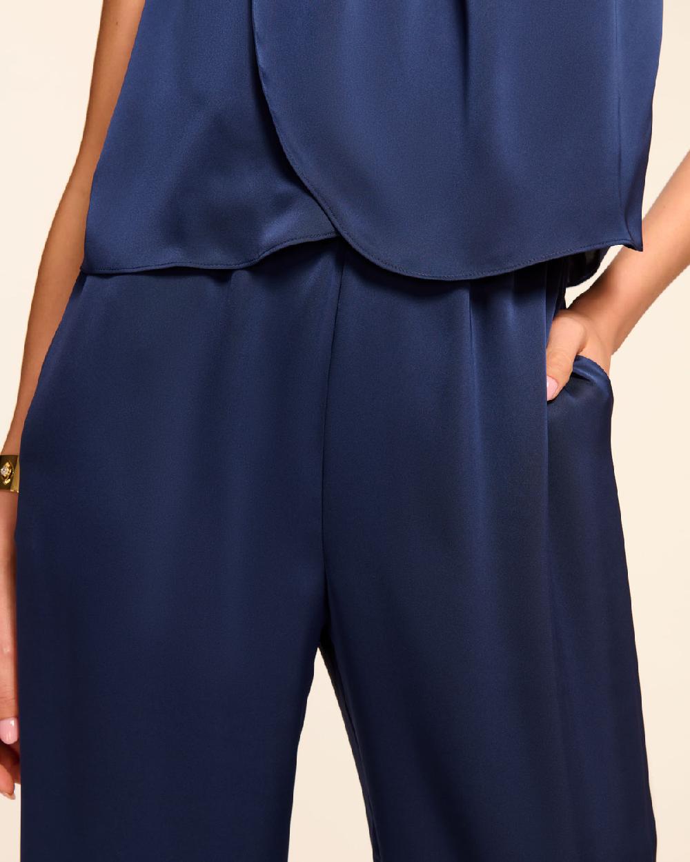Ramy Brook Montse Strapless Wide Leg Jumpsuit