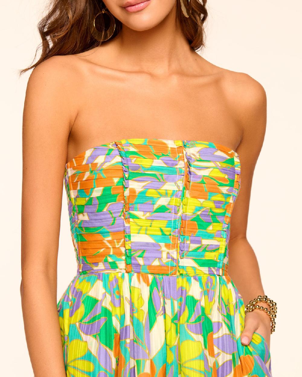 Ramy Brook Murphy Strapless Midi Dress