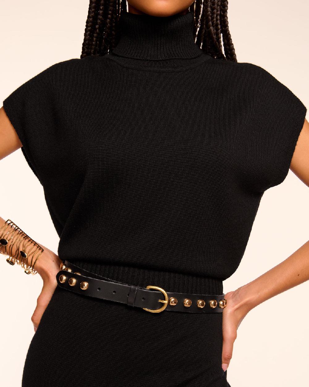 Ramy Brook Natalie Merino Turtleneck Midi Dress