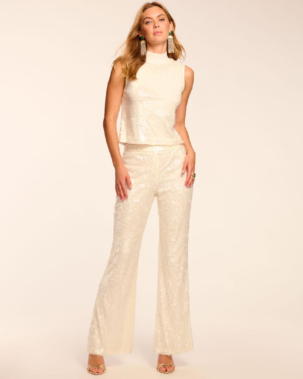 Ramy Brook Olivian Sequin Wide Leg Pant