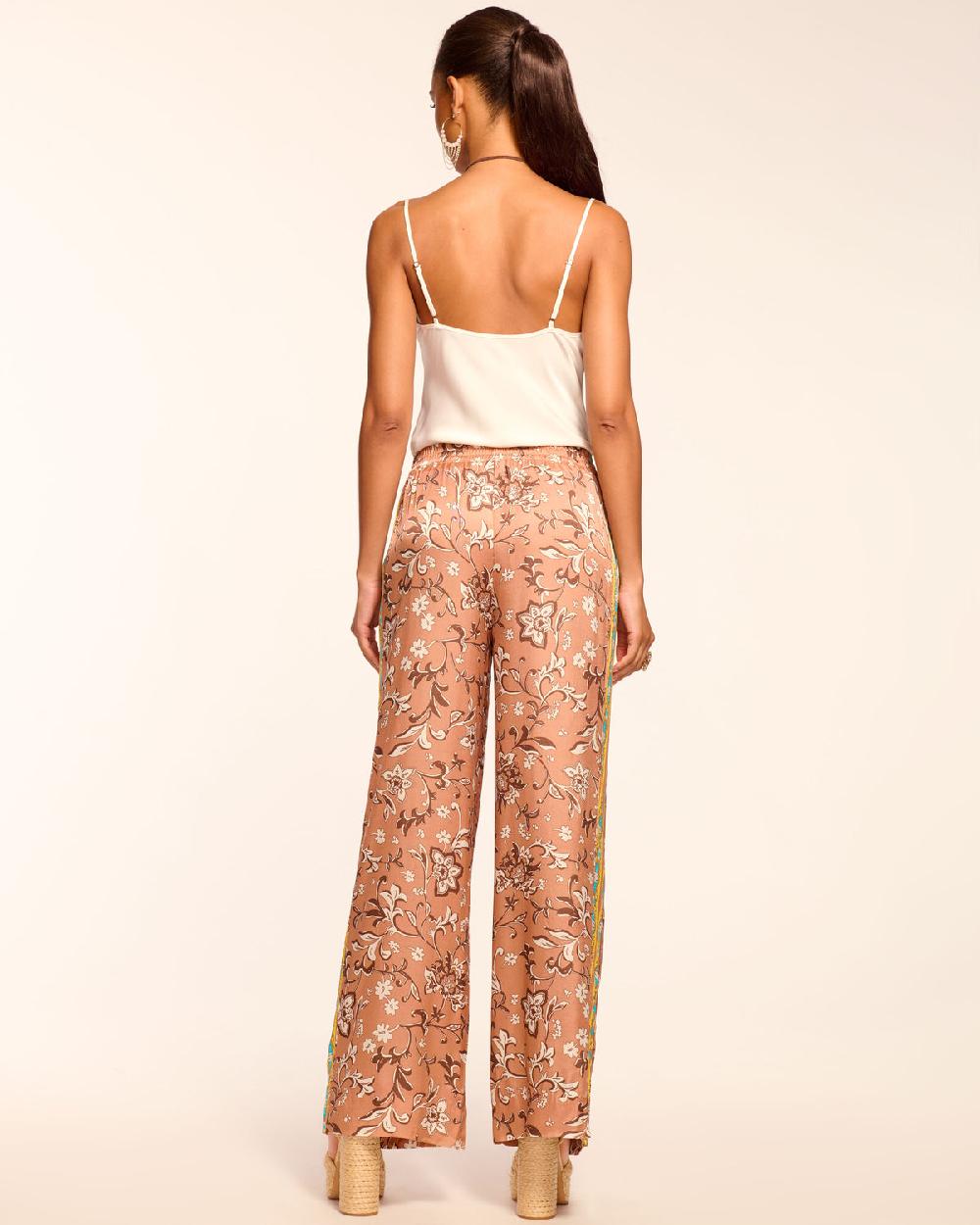 Ramy Brook Patricia Smocked Wide Leg Pant